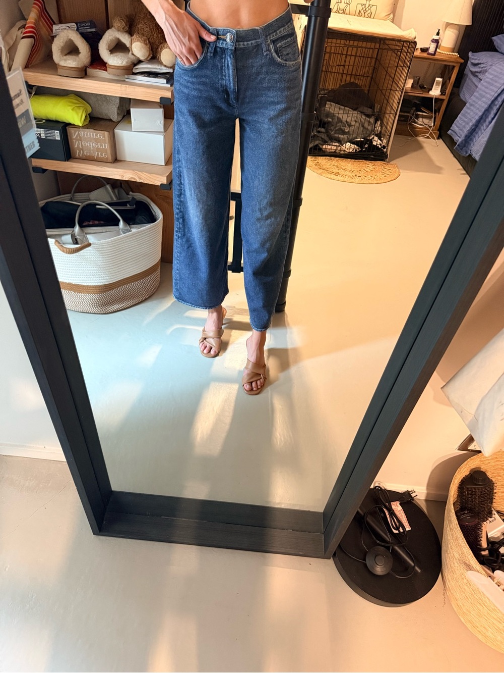 rag & bone Rb Sophie Wide-Leg Jeans